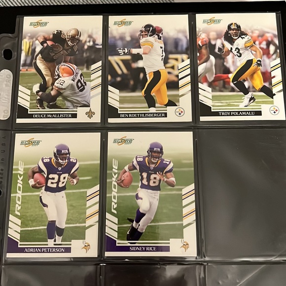 2007 Score NFL Cards - Picture 4 of 4